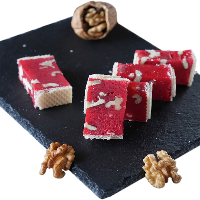 GÜLLÜ GOFRETLİ YAZ HELVASI